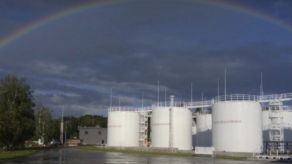 Нафтобаза в Калинівці Нафтобаза в Калинівці